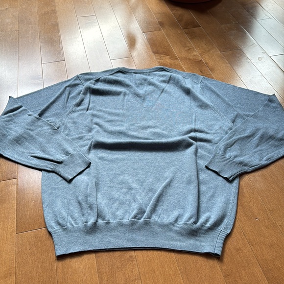 NWOT Jos A Bank Blue Sweater in Medium - Picture 5 of 6